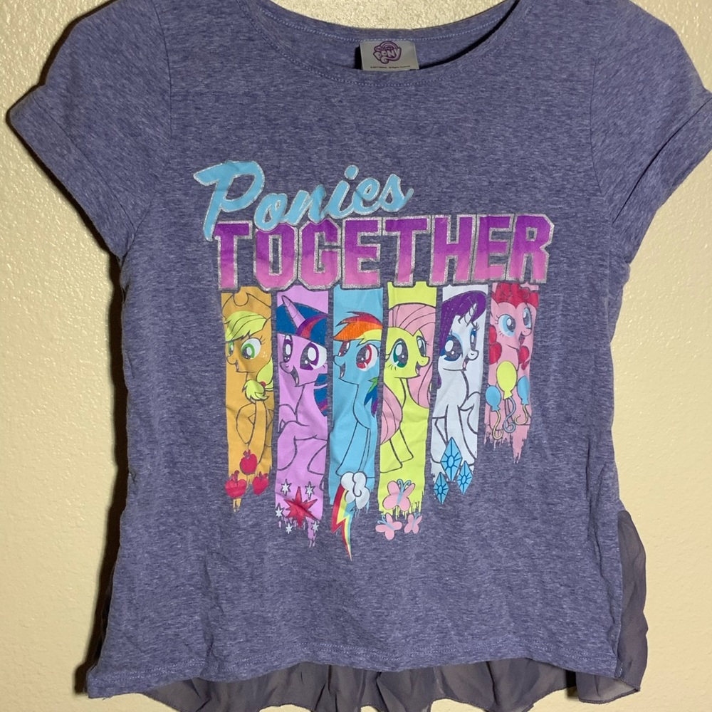 My little pony TShirt.     .110
